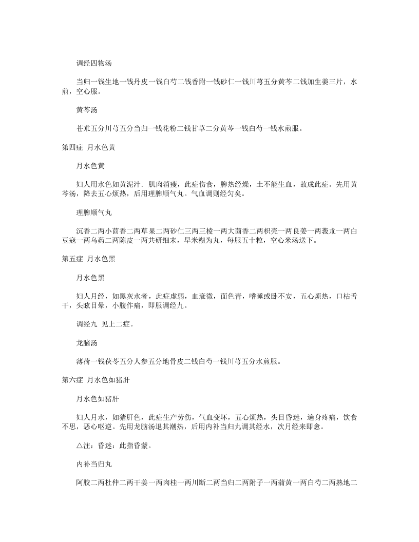 竹林寺女科秘方.txt 第2页