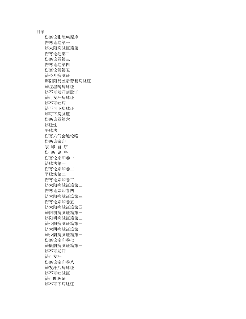 伤寒论集注.txt 第1页