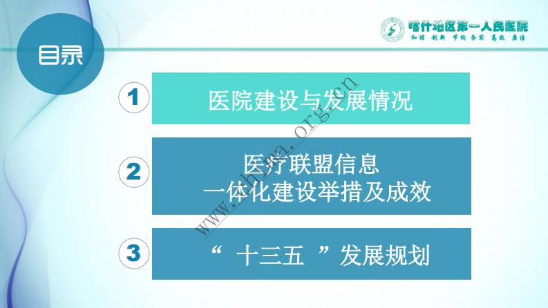 新疆喀什地区第一人民医院：一带一路战略下新疆地区医疗联盟信息一体化构建.pdf 第3页
