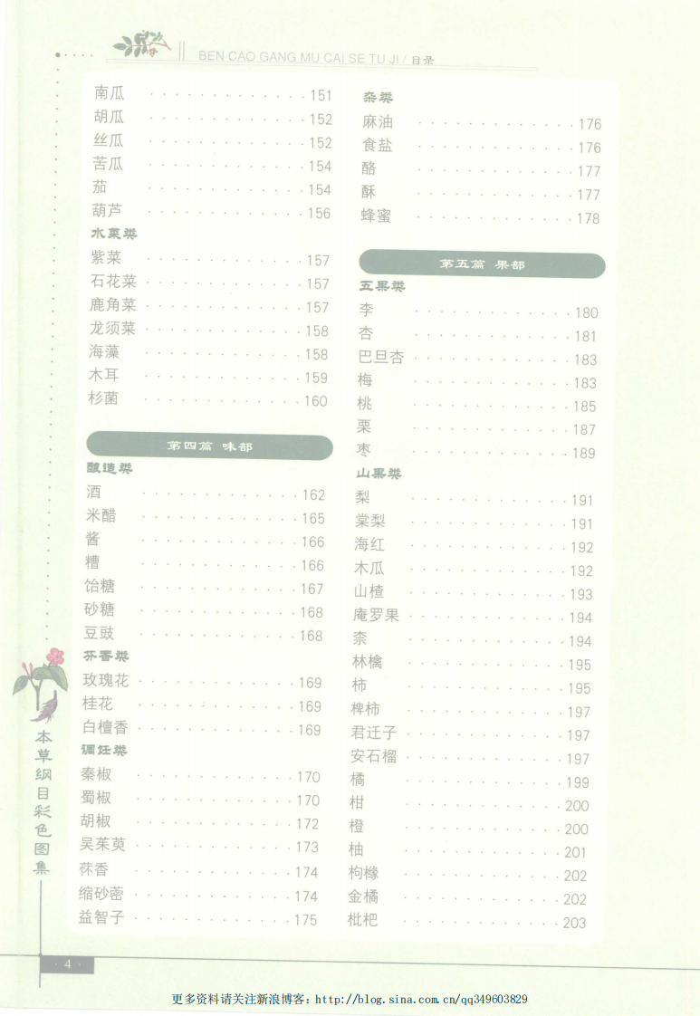 A028-《本草纲目彩色图集（精编珍藏版）》.田建华.彩色插图版.pdf 第5页