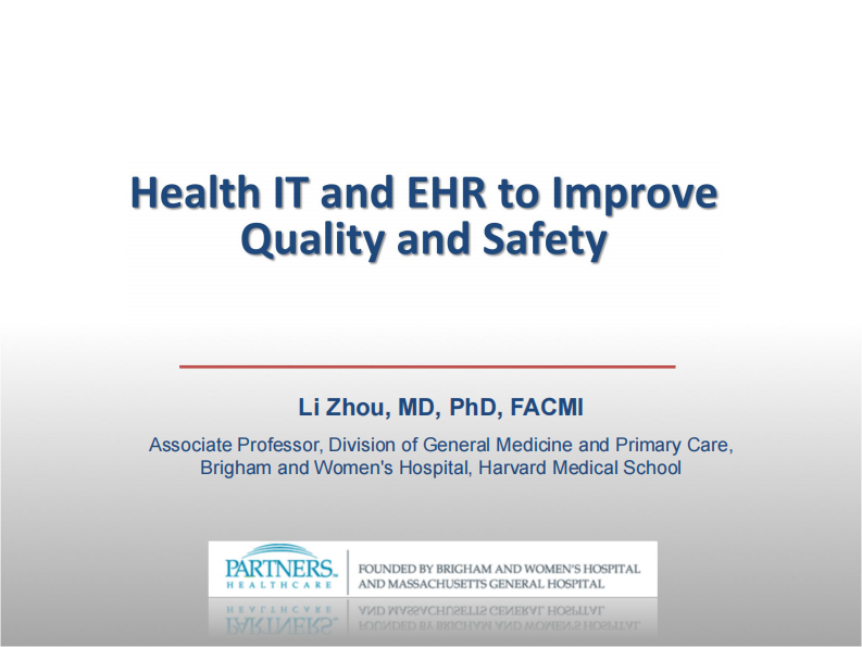 InformaticsToImproveQualitySafety（周丽）.pdf 第1页