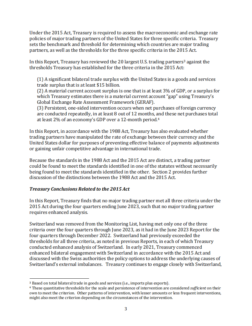 美国财政部-美国主要贸易伙伴宏观经济和外汇政策报告（英）-2023.11-47页.pdf 第5页