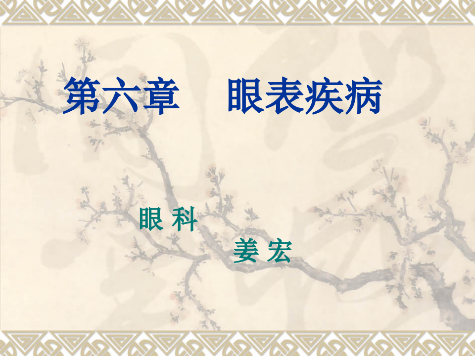 4)眼表疾病.ppt 第1页