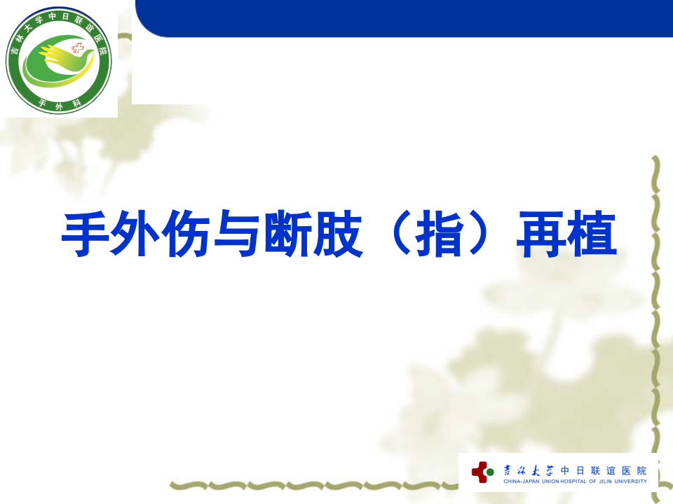 18)手外伤.ppt 第1页
