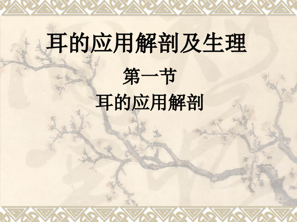 10)耳的应用解剖及生理 - 副本.ppt 第3页