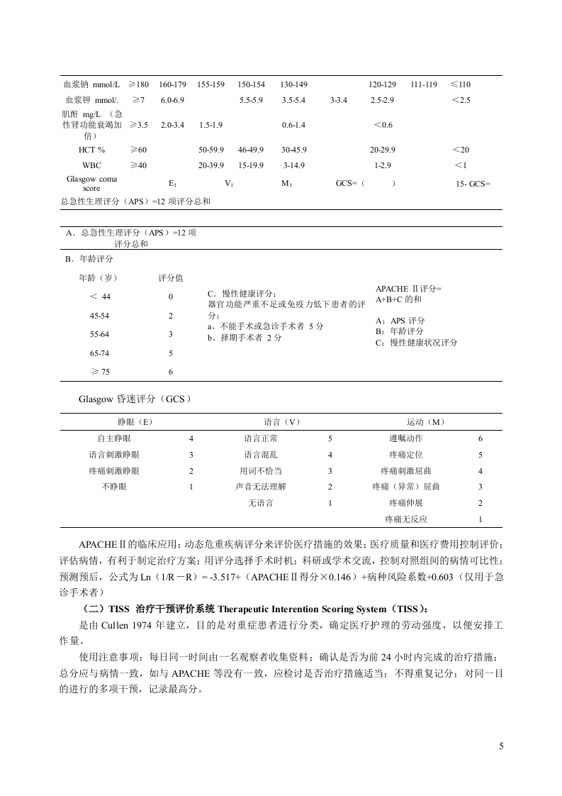 中华医学会重症医学专科资质培训班2011年最新版专业培训教材1.doc 第5页