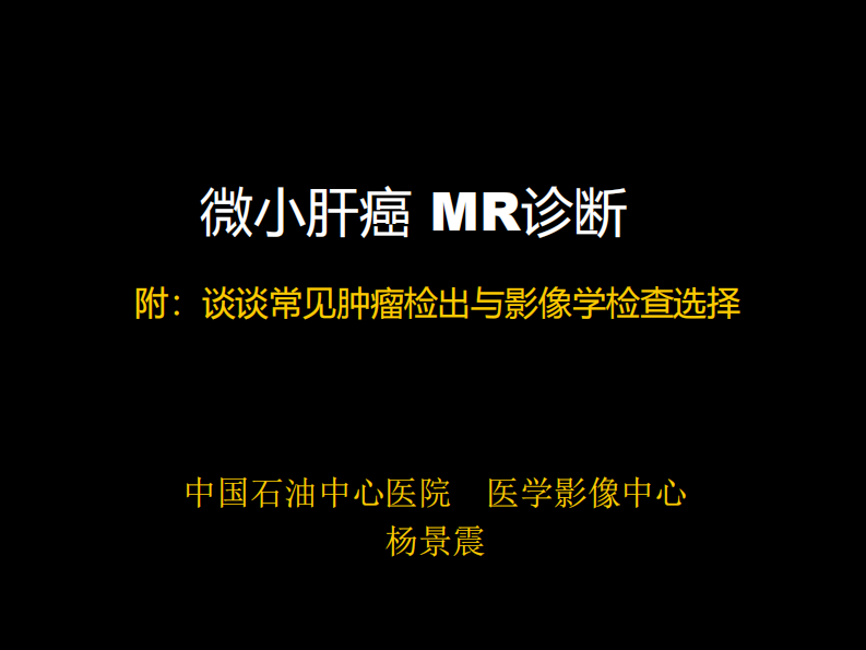 微小肝癌-MR诊断.pdf 第1页