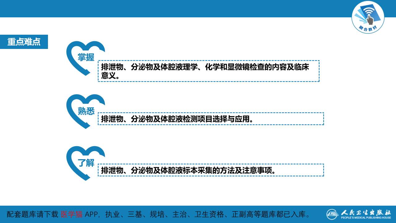第四篇 实验诊断 第四章 排泄物、分泌物及体液检测.pptx 第3页