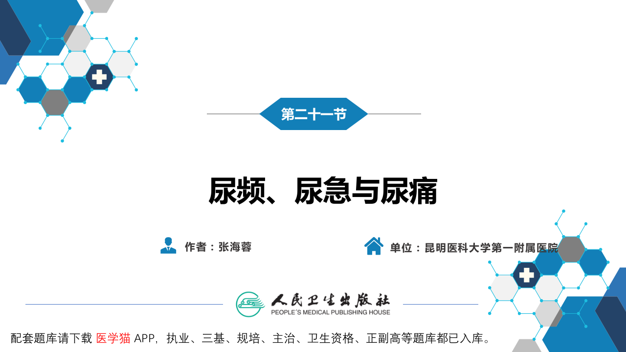 第一篇 常见症状 第二十一节 尿频、尿急与尿痛.pptx 第3页