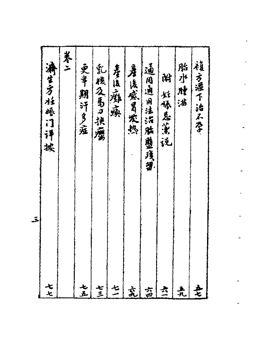 女科一知集.pdf 第3页