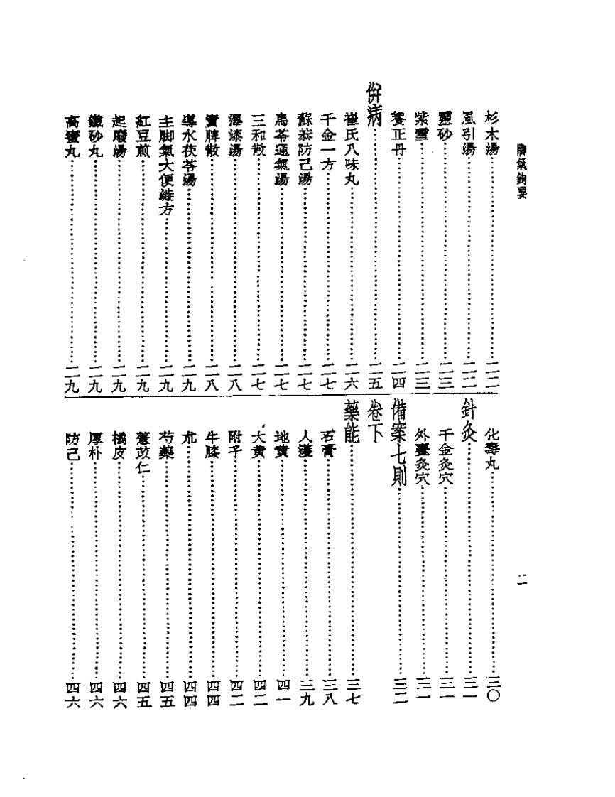 皇汉医学丛书08脚气钩要.pdf 第2页
