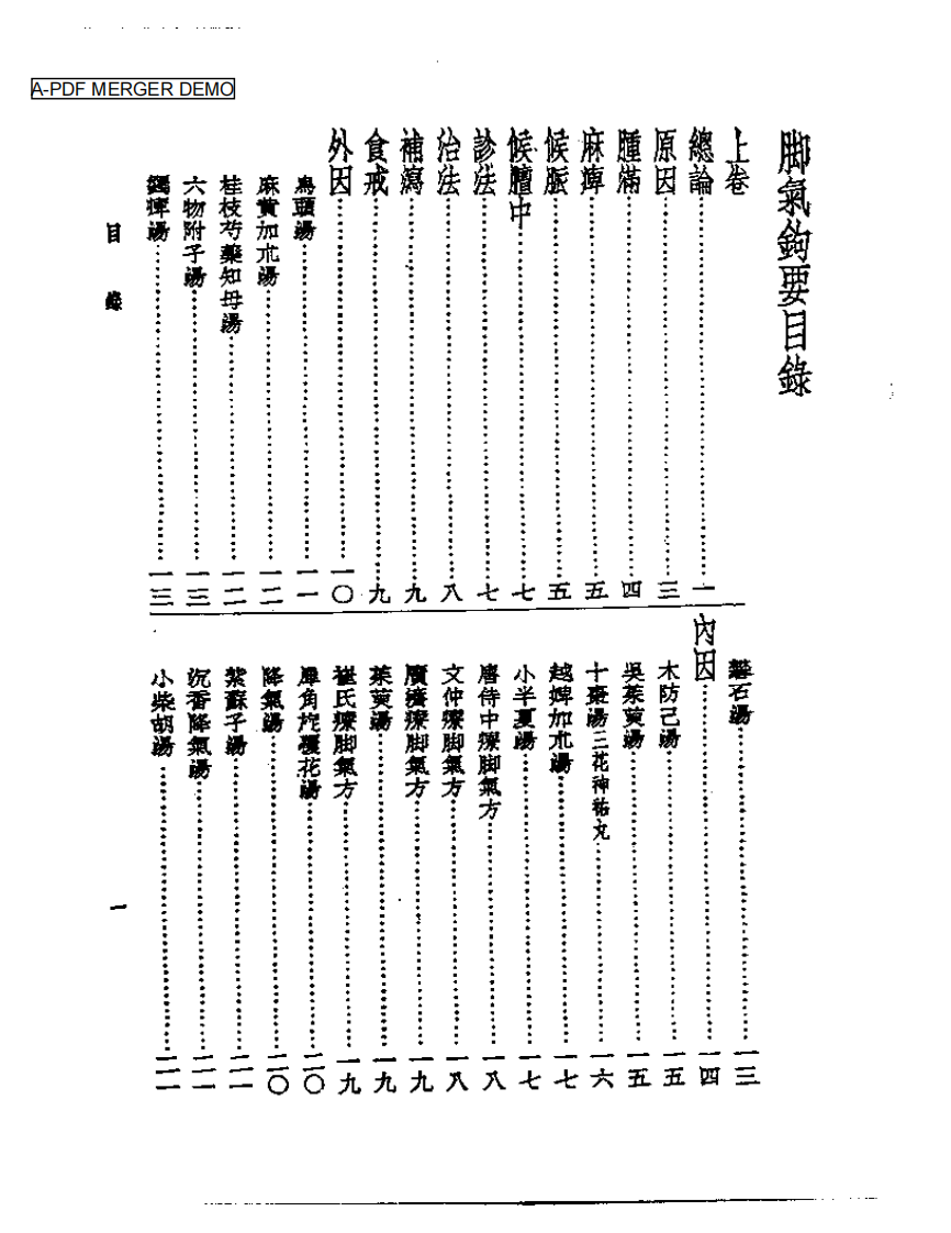 皇汉医学丛书08脚气钩要.pdf 第1页