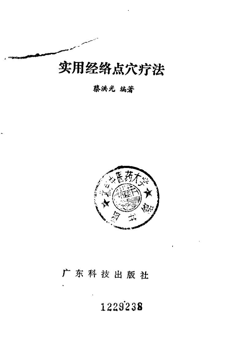 [实用经络点穴疗法].蔡洪光.扫描版.pdf 第2页