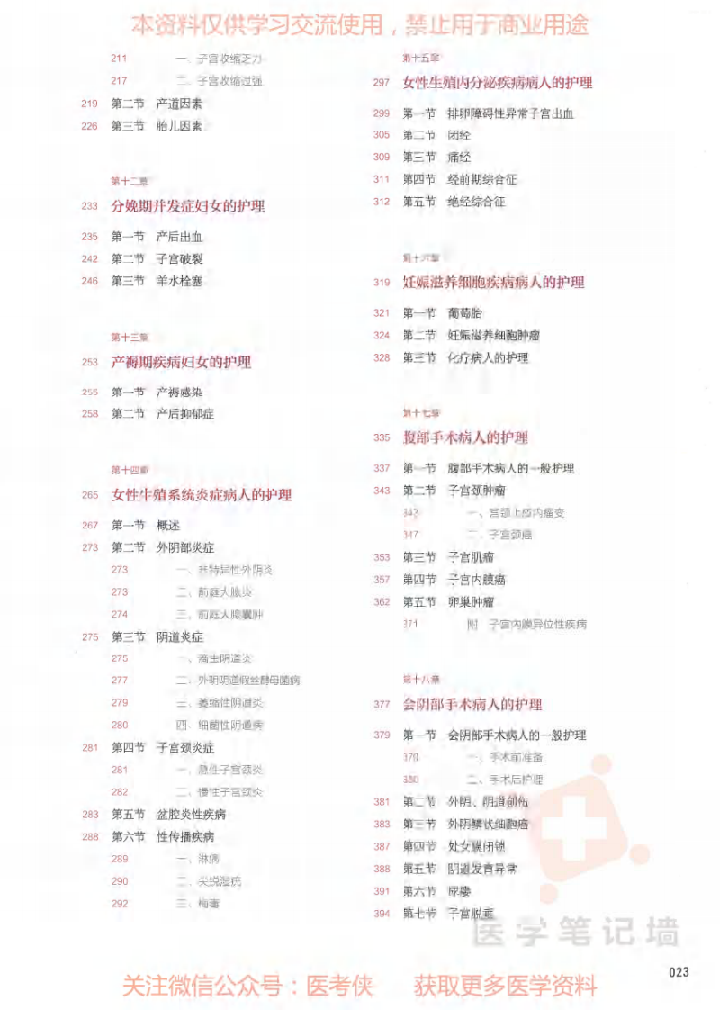 《妇产科护理学》--人卫--十三五教材｜第6版（彩色）.pdf 第3页