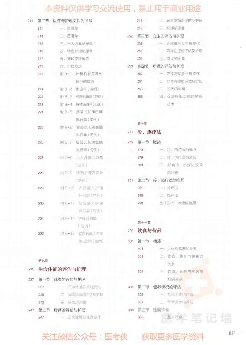 《基础护理学》--人卫--十三五教材｜第6版（ 彩色）.pdf 第3页