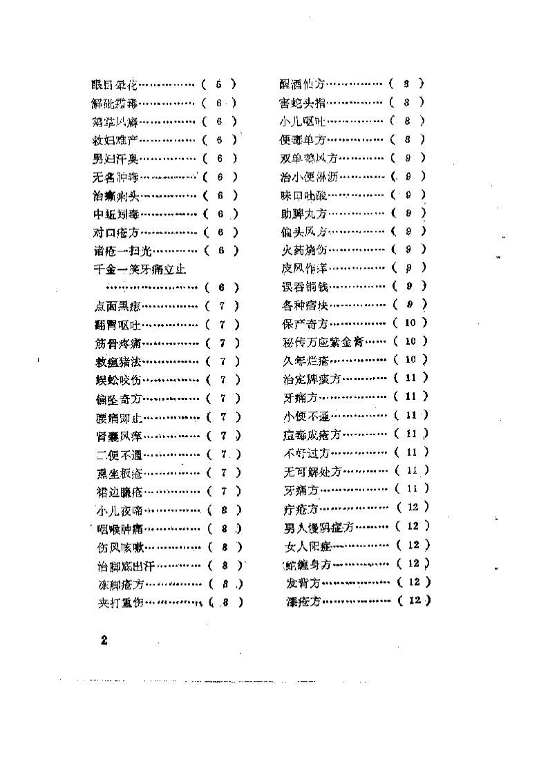 珍本医籍丛刊  秘传奇方.pdf 第2页