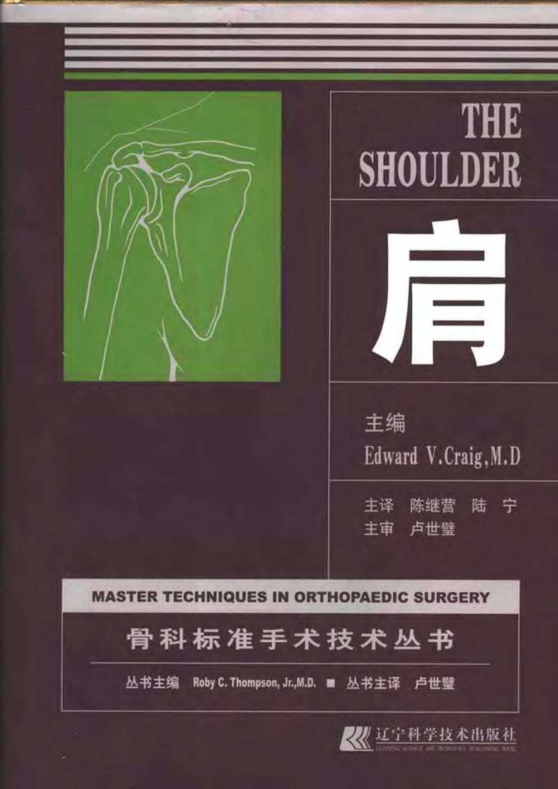 骨科标准手术技术丛书—肩.pdf 第1页