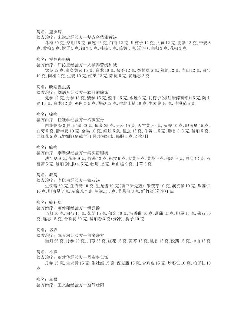 名医验方汇编.txt 第5页