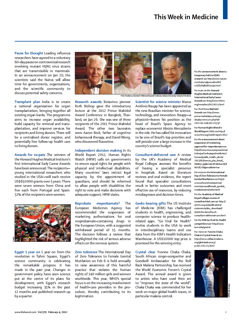 [柳叶刀].The.Lancet.2012.February.04.pdf 第1页