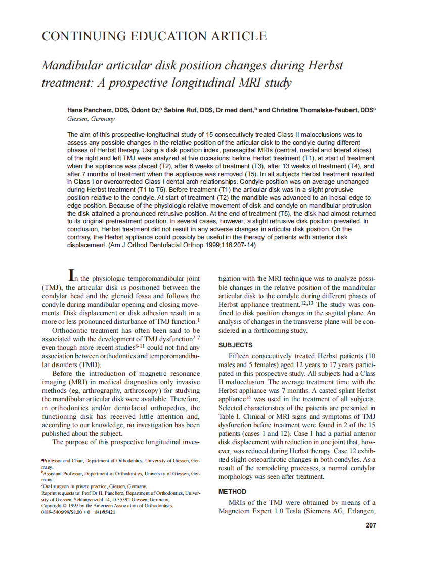 Pancherz_1999_116_2_by_OrTHoTaMiNe.pdf 第1页