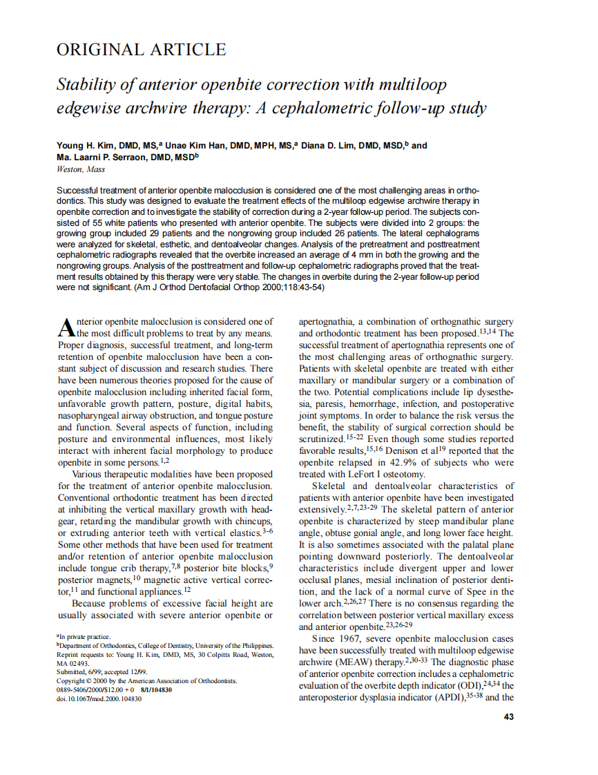 2000_118_1_43_54_Kim.pdf 第1页