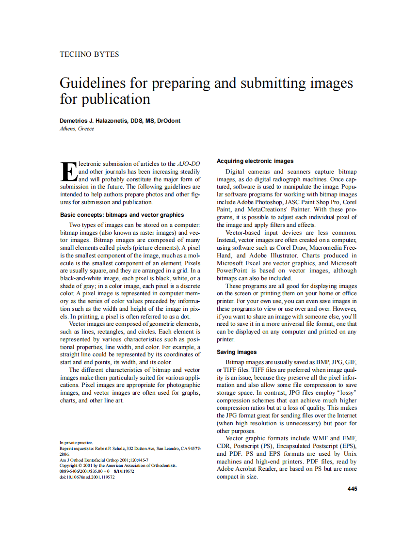 2001_120_4_445_447_Halazonetis.pdf 第1页