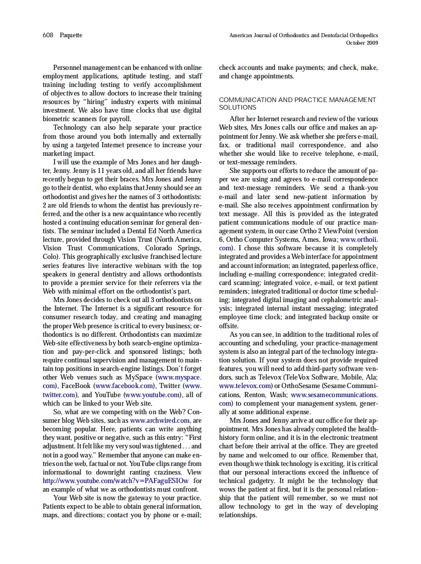 Paquette_2009_American-Journal-of-Orthodontics-and-Dentofacial-Orthopedics.pdf 第2页