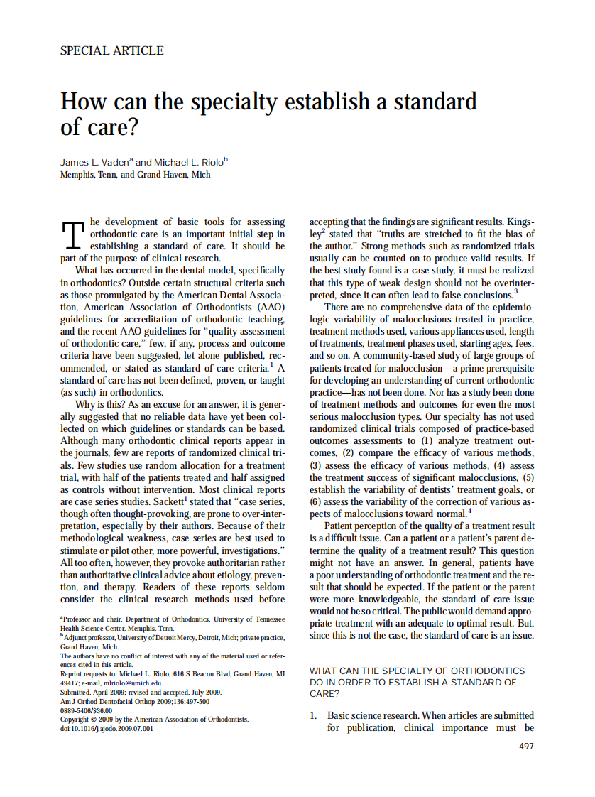 Vaden_2009_American-Journal-of-Orthodontics-and-Dentofacial-Orthopedics.pdf 第1页