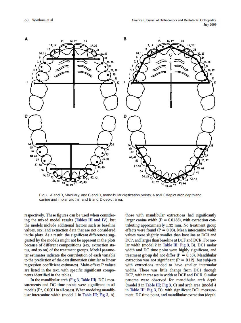 Wortham_Comparison-of-arch-dimension-changes-in-1-phase-vs-2-phase-treatment-of-Class-II-malocclusion_2009.pdf 第4页