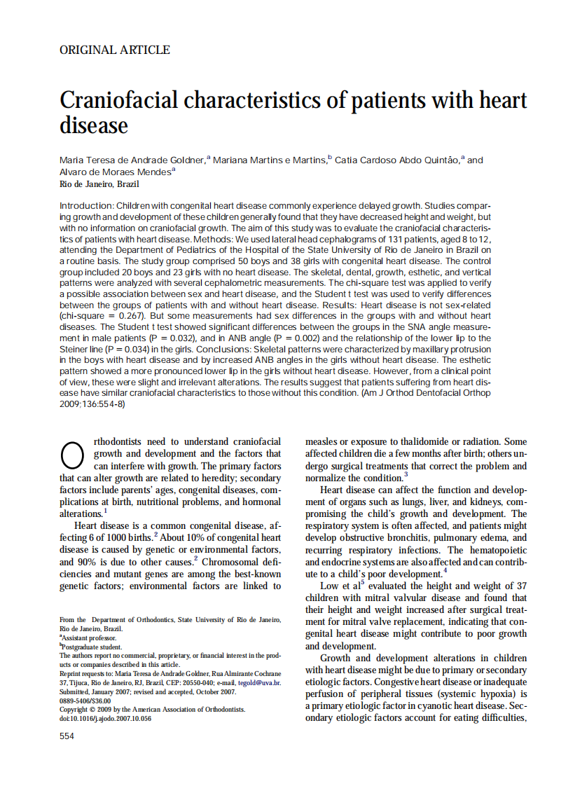 Goldner_2009_American-Journal-of-Orthodontics-and-Dentofacial-Orthopedics.pdf 第1页