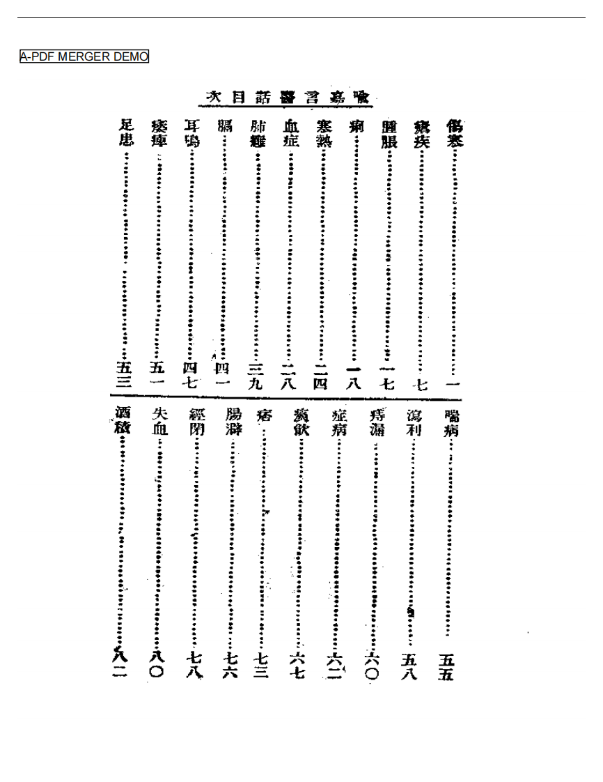 清代名医医话精华&mdash;喻嘉言医话精华.pdf 第1页