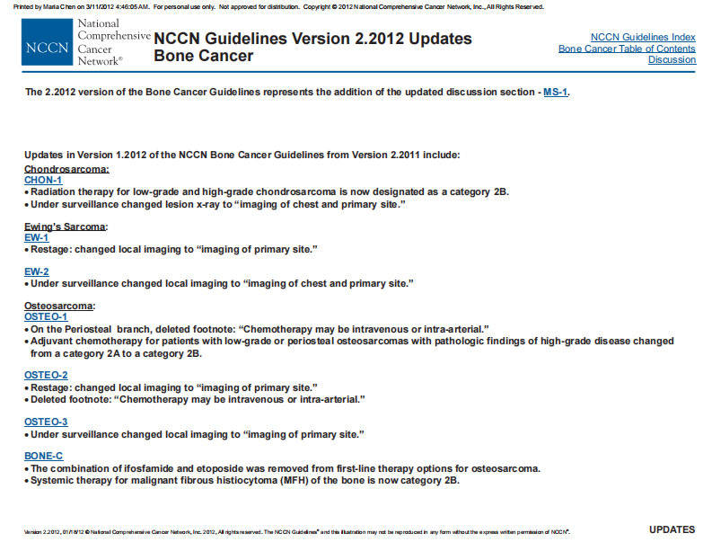 2012NCCN+美国骨肿瘤指南（第2版）.pdf 第4页