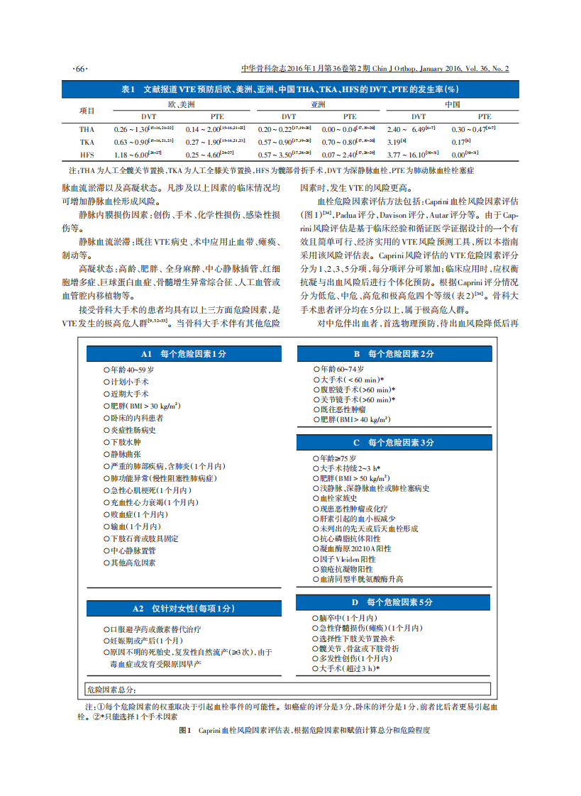中国骨科大手术静脉血栓栓塞症预防指南2015.pdf 第2页