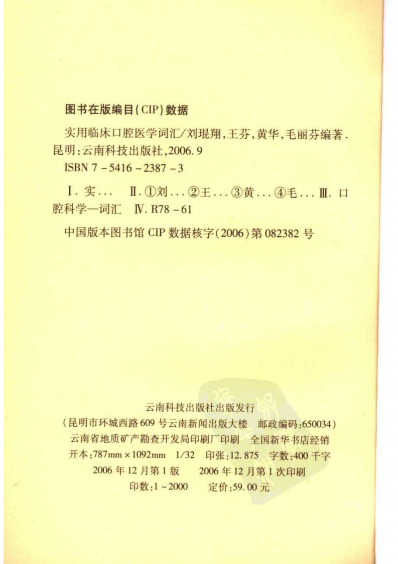 实用临床口腔医学词汇_11871704.pdf 第4页