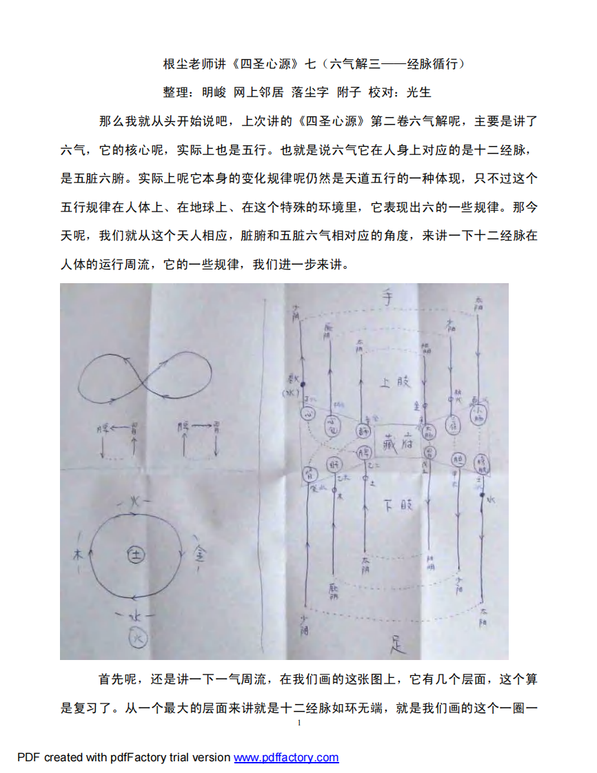 根尘不偶老师讲《四圣心源》第7-8讲.pdf 第1页