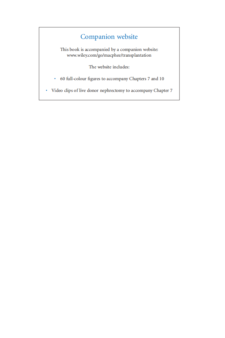 肾和胰腺移植手册（2012高清英文版）Handbook of Renal and Pancreatic Transplantation.pdf 第2页