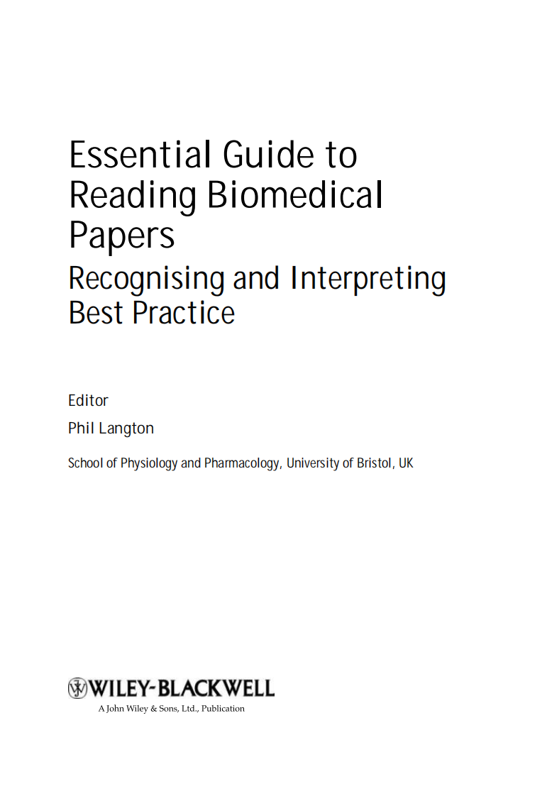 医学文献阅读指南（2013高清英文版）Essential Guide to Reading Biomedical Papers.pdf 第3页