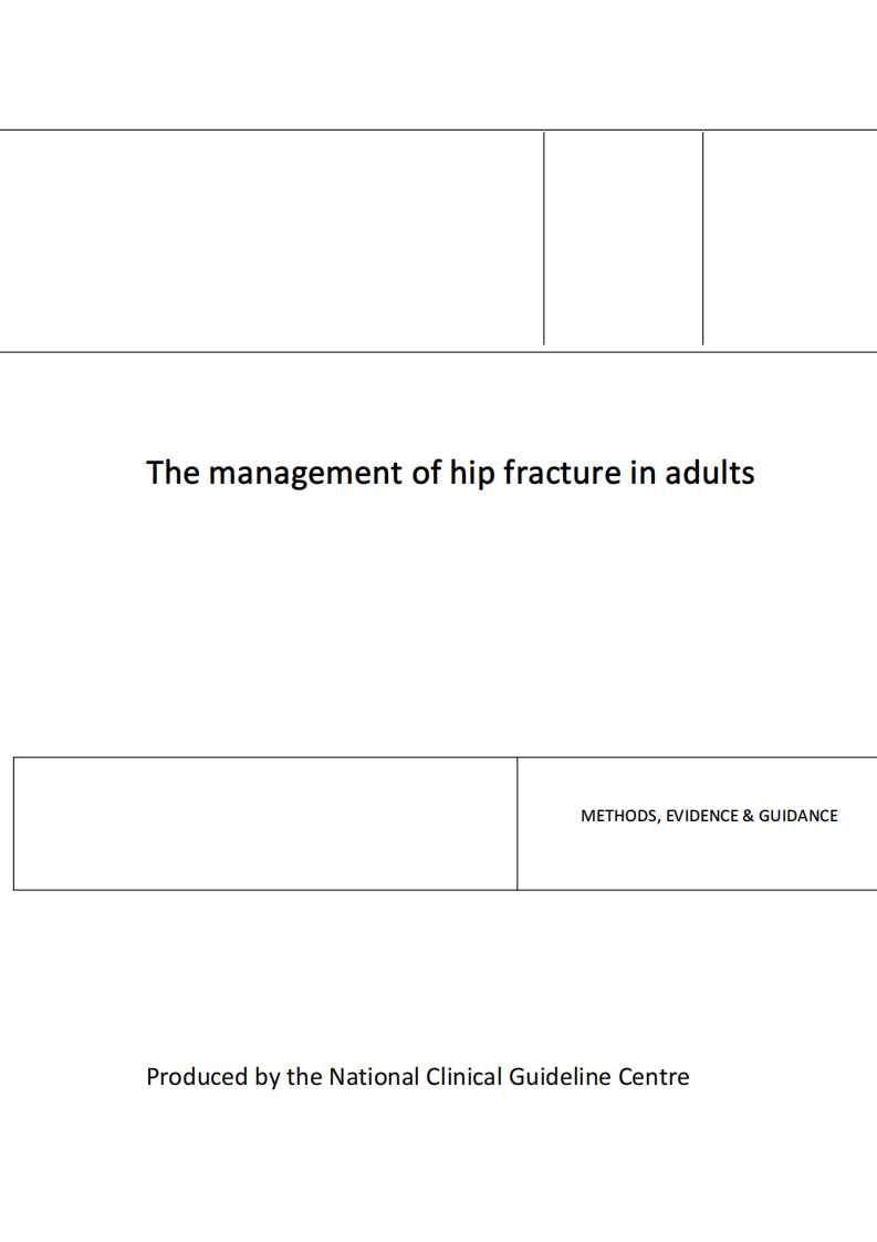 2011+NICE+成人髋部骨折诊疗指南.pdf 第1页