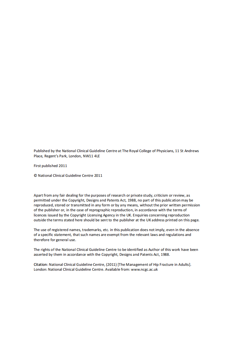 2011+NICE+成人髋部骨折诊疗指南.pdf 第2页