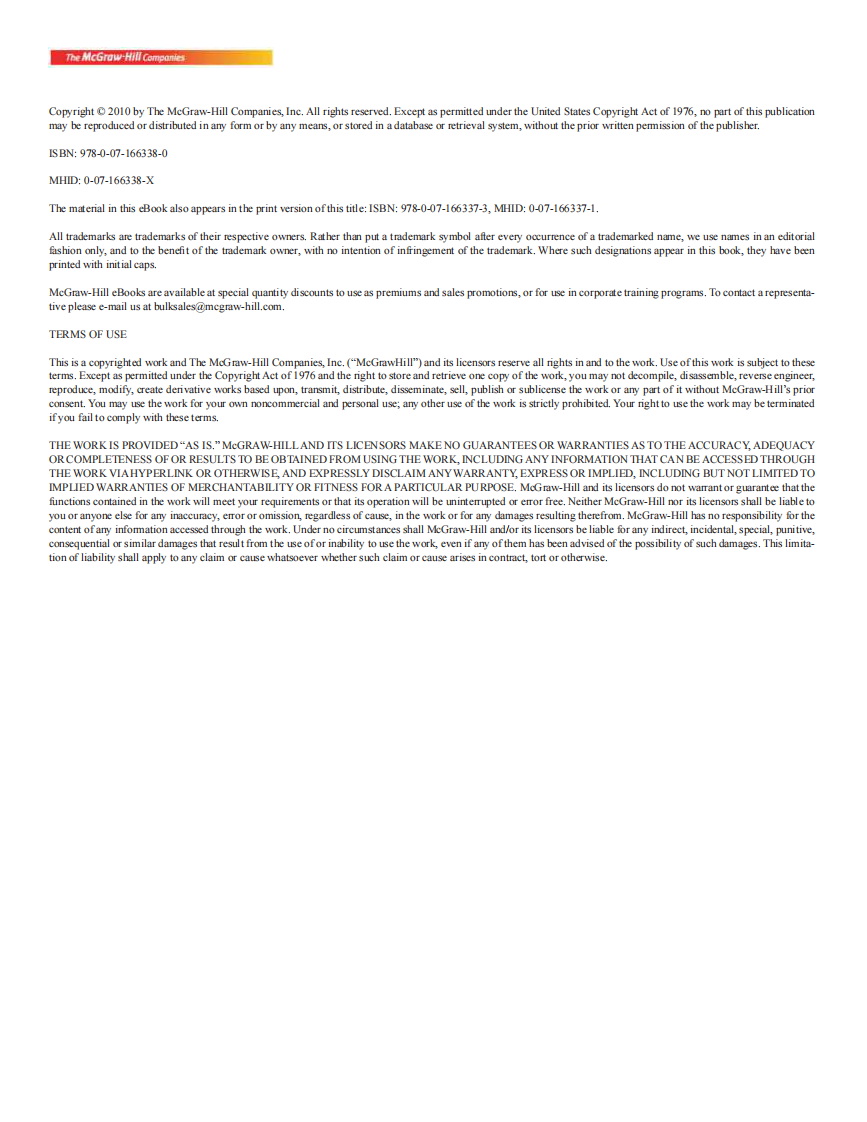 哈里森呼吸病学与危重症医学（2010高清英文版）Harrison's+Pulmonary+And+Critical+Care+Medicine.pdf 第5页