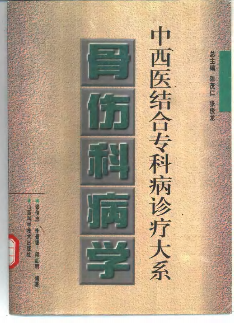 中西医结合专科病诊疗大系—骨伤科病学.pdf 第1页