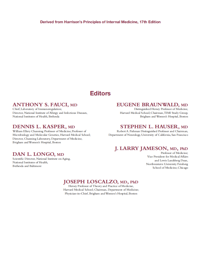 哈里森的血液学和肿瘤学(2010高清 英文版)Harrison's Hematology and Oncology.pdf 第3页