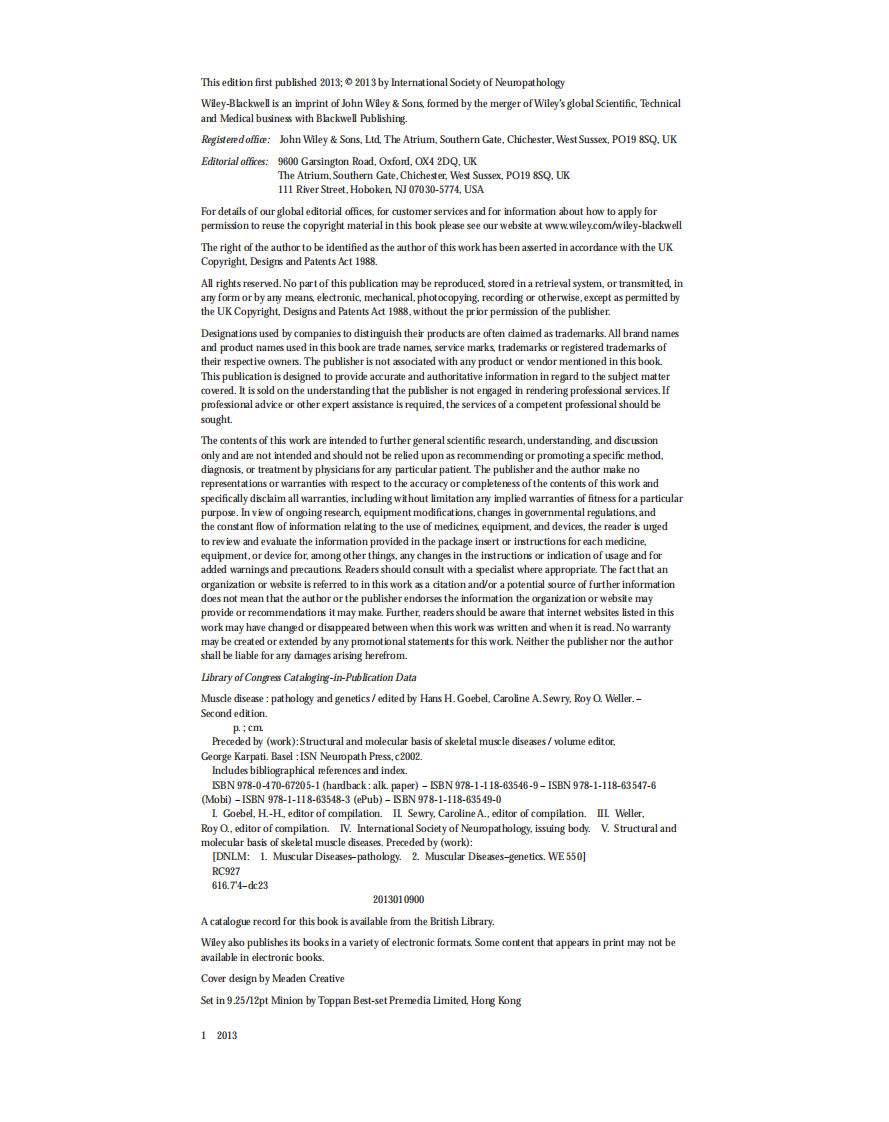 肌肉疾病的病理学和遗传学（2013高清英文版）Muscle Disease Pathology and Genetics.pdf 第4页