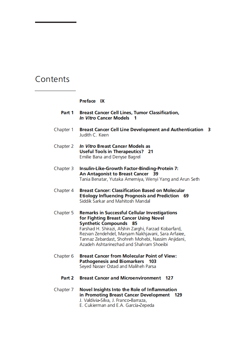 乳腺癌聚焦肿瘤微环境，干细胞与肿瘤转移（2011高清英文版）Breast Cancer Focusing Tumor Microenvironment, Stem cells and Metastasis.pdf 第5页