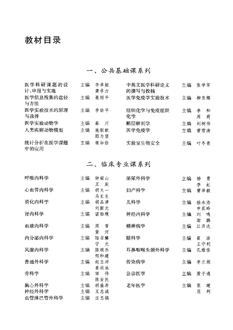 《风湿内科学》，陈顺乐，人民卫生出版社，2009.pdf 第2页
