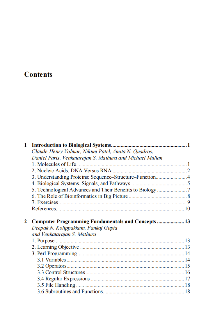 Bioinformatics A Concept-Based Introduction - 2009生物信息学.pdf 第5页