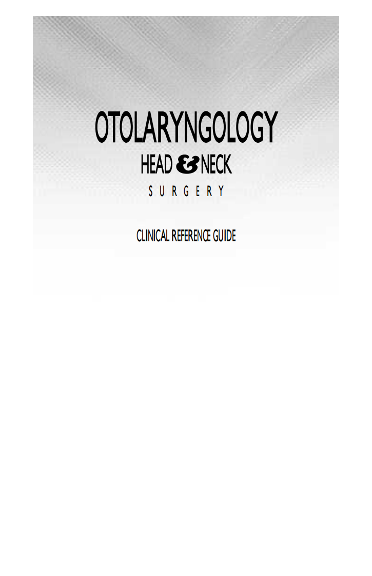 Otolaryngology, Head & Neck Surgery耳鼻喉.pdf 第2页