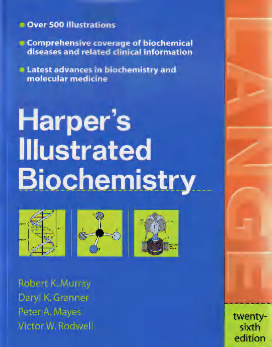 [哈玻图解生物化学].Harper'S.Illustrated.Biochemistry.26th.pdf 第1页