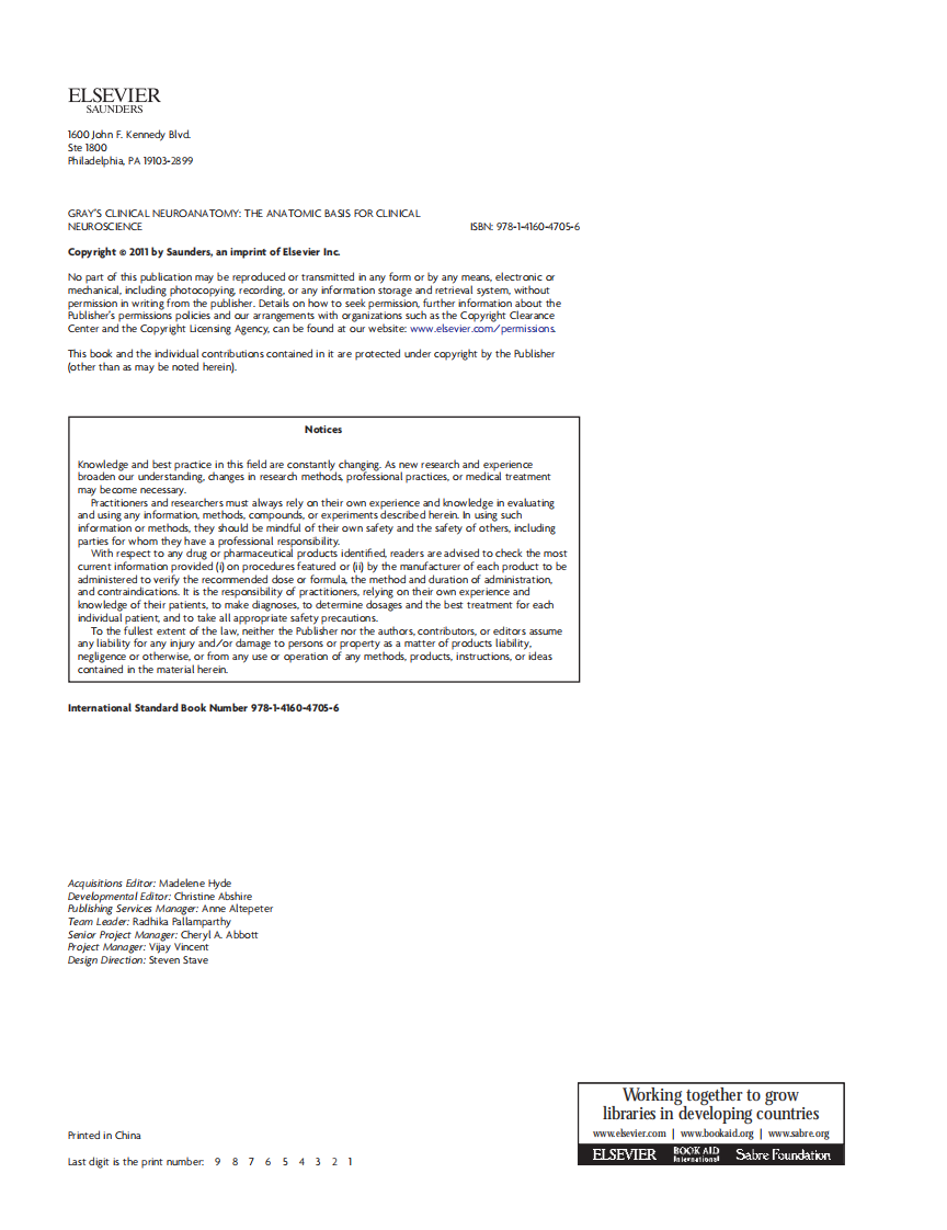 GRAY'S Clinical Neuroanatomy The Anatomic Basis for Clinical Neuroscience_部分1.pdf 第5页