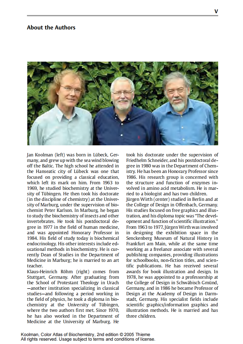 生物化学Color.Atlas.of.Biochemistry,.2nd.Ed.(J.Koolman,.K.-H.Roehm)(Thieme,2005).pdf 第4页